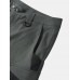 Men Outdoor Hit Patchwork Multi Pocket Buttons Velcros Details Ajustable Cuff Cargo Pants